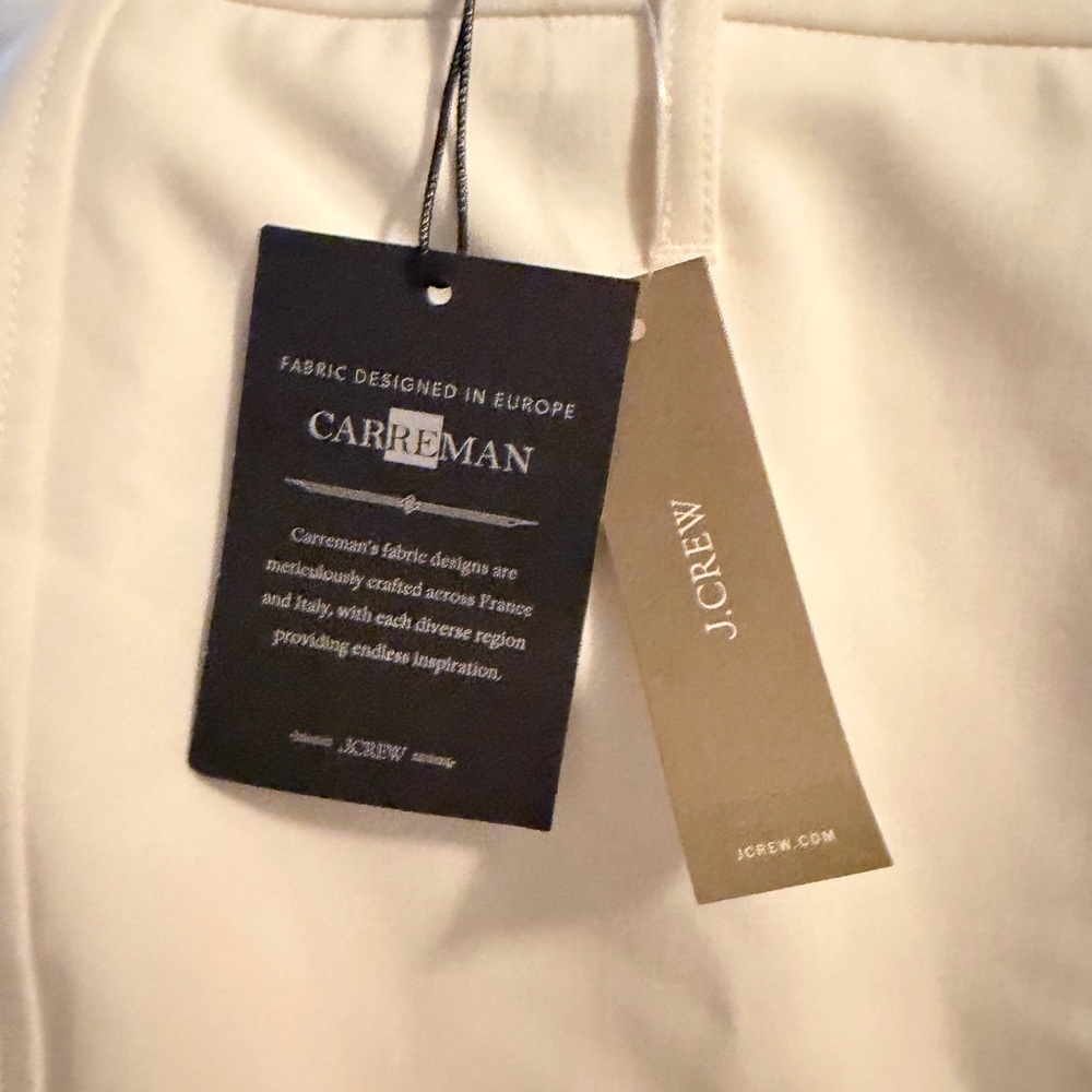 J. Crew Off-White Trousers